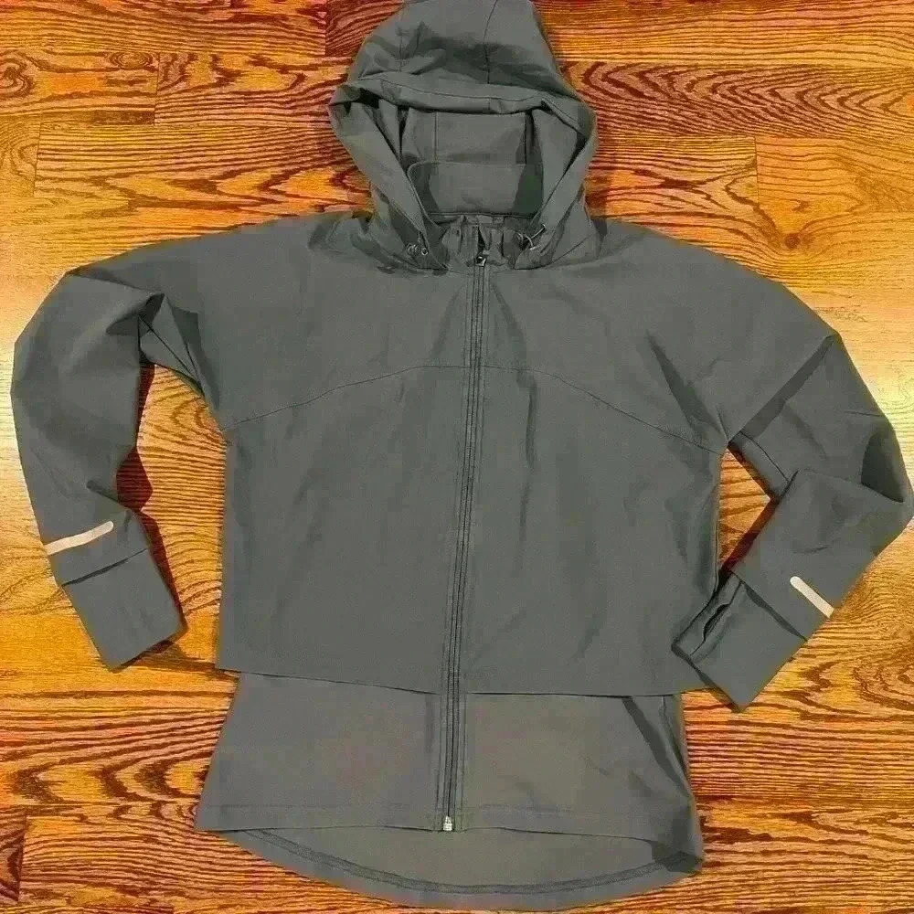 Sweaty Betty Active Running Layered Zip Jacket w Hood - Performance  Small